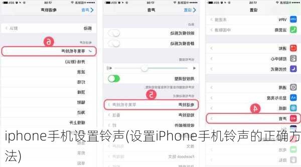 iphone手机设置铃声(设置iPhone手机铃声的正确方法)