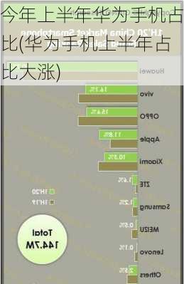 今年上半年华为手机占比(华为手机上半年占比大涨)