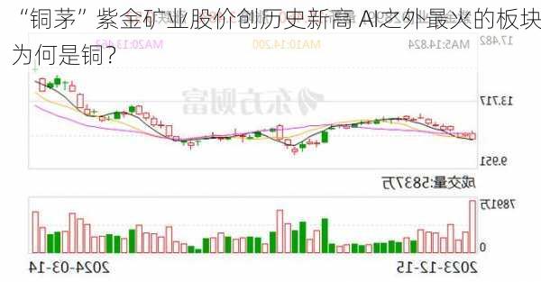 “铜茅”紫金矿业股价创历史新高 AI之外最火的板块为何是铜？