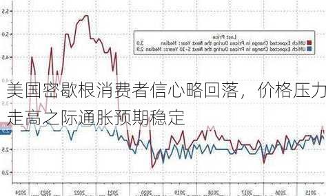 美国密歇根消费者信心略回落，价格压力走高之际通胀预期稳定