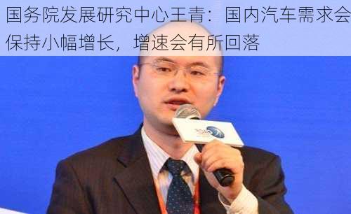 国务院发展研究中心王青：国内汽车需求会保持小幅增长，增速会有所回落