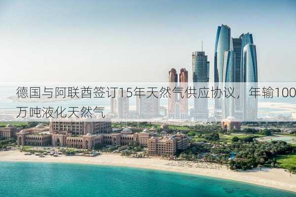 德国与阿联酋签订15年天然气供应协议，年输100万吨液化天然气