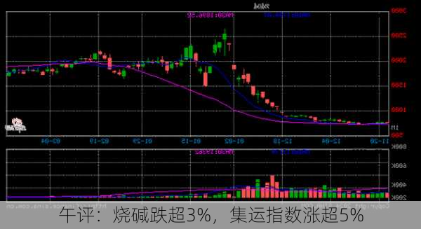 午评：烧碱跌超3%，集运指数涨超5%