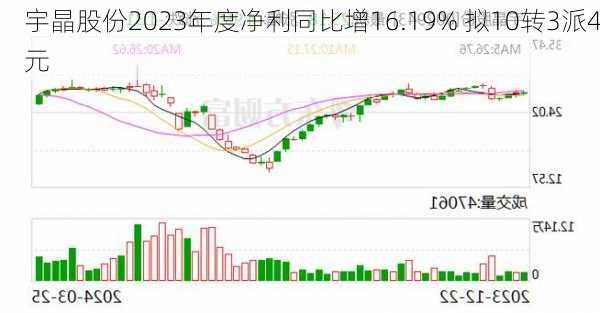 宇晶股份2023年度净利同比增16.19% 拟10转3派4元