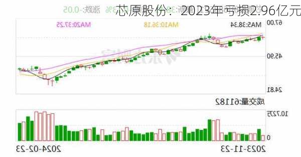 芯原股份：2023年亏损2.96亿元