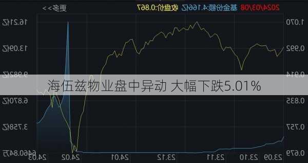 海伍兹物业盘中异动 大幅下跌5.01%