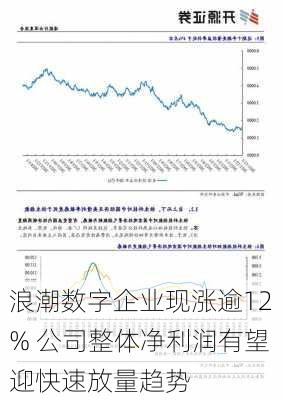 浪潮数字企业现涨逾12% 公司整体净利润有望迎快速放量趋势