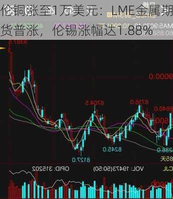 伦铜涨至1万美元：LME金属期货普涨，伦锡涨幅达1.88%