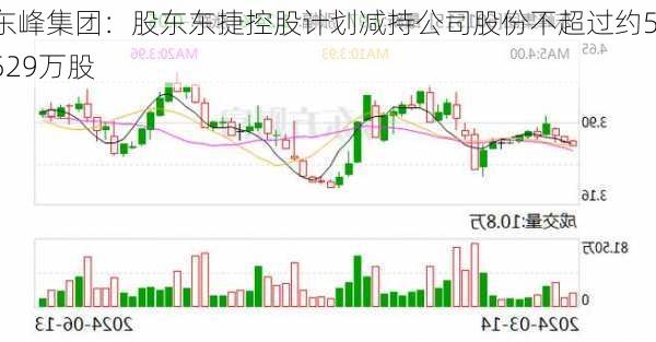 东峰集团：股东东捷控股计划减持公司股份不超过约5529万股