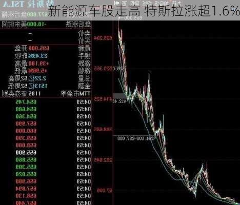 新能源车股走高 特斯拉涨超1.6%