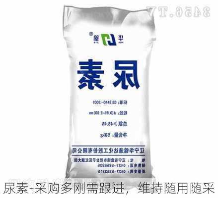 尿素-采购多刚需跟进，维持随用随采