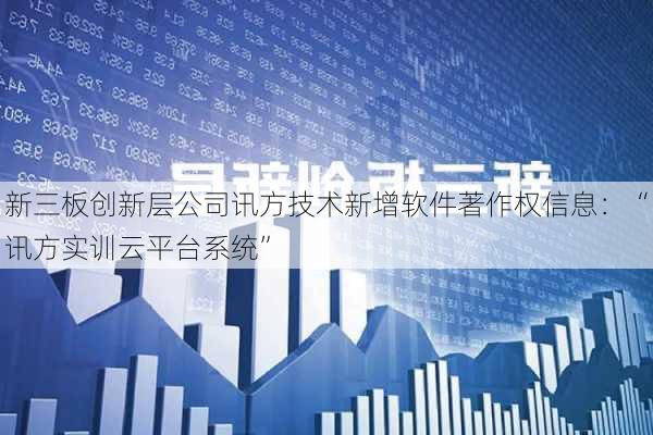 新三板创新层公司讯方技术新增软件著作权信息：“讯方实训云平台系统”