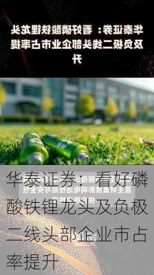 华泰证券：看好磷酸铁锂龙头及负极二线头部企业市占率提升