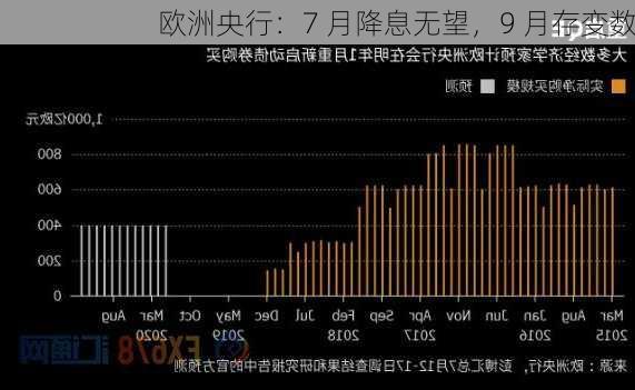 欧洲央行：7 月降息无望，9 月存变数