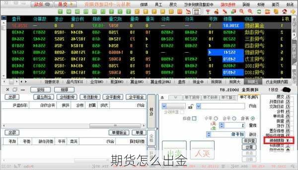 期货怎么出金