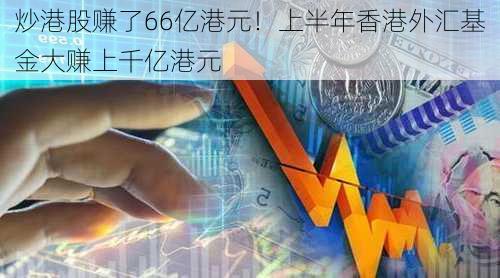 炒港股赚了66亿港元！上半年香港外汇基金大赚上千亿港元