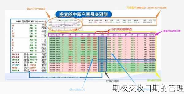 期权交收日期的管理