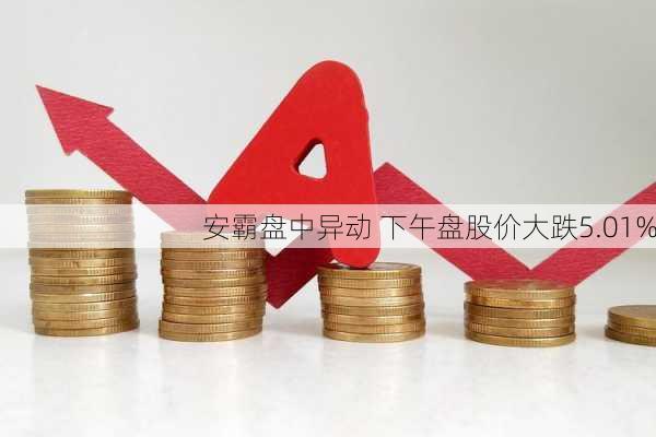 安霸盘中异动 下午盘股价大跌5.01%