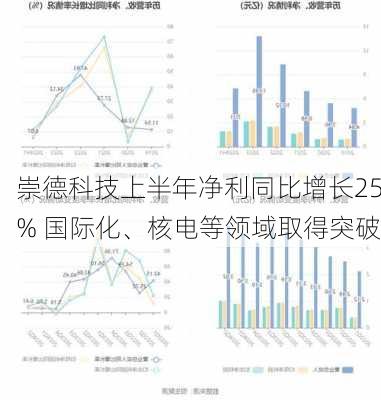 崇德科技上半年净利同比增长25% 国际化、核电等领域取得突破