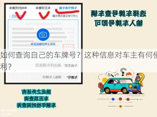 如何查询自己的车牌号？这种信息对车主有何便利？