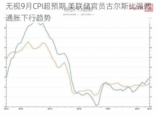 无视9月CPI超预期 美联储官员古尔斯比强调通胀下行趋势