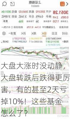 大盘大涨时没动静，大盘转跌后跌得更厉害，有的甚至2天亏掉10%！这些基金怎么了？