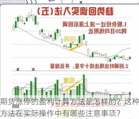 期货涨停的盈利计算方法是怎样的？这种方法在实际操作中有哪些注意事项？