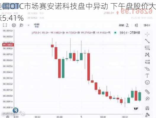 美国OTC市场赛安诺科技盘中异动 下午盘股价大涨5.41%