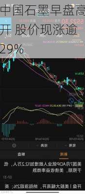 中国石墨早盘高开 股价现涨逾29%